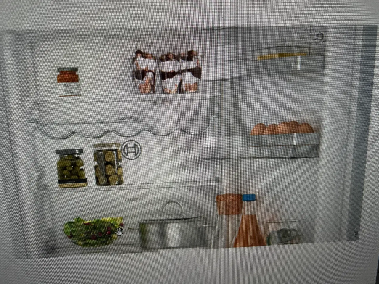 Billede 1 - NY BOSH INTEGRERBAR KØLE/FRYSESKAB fra SKOUSEN