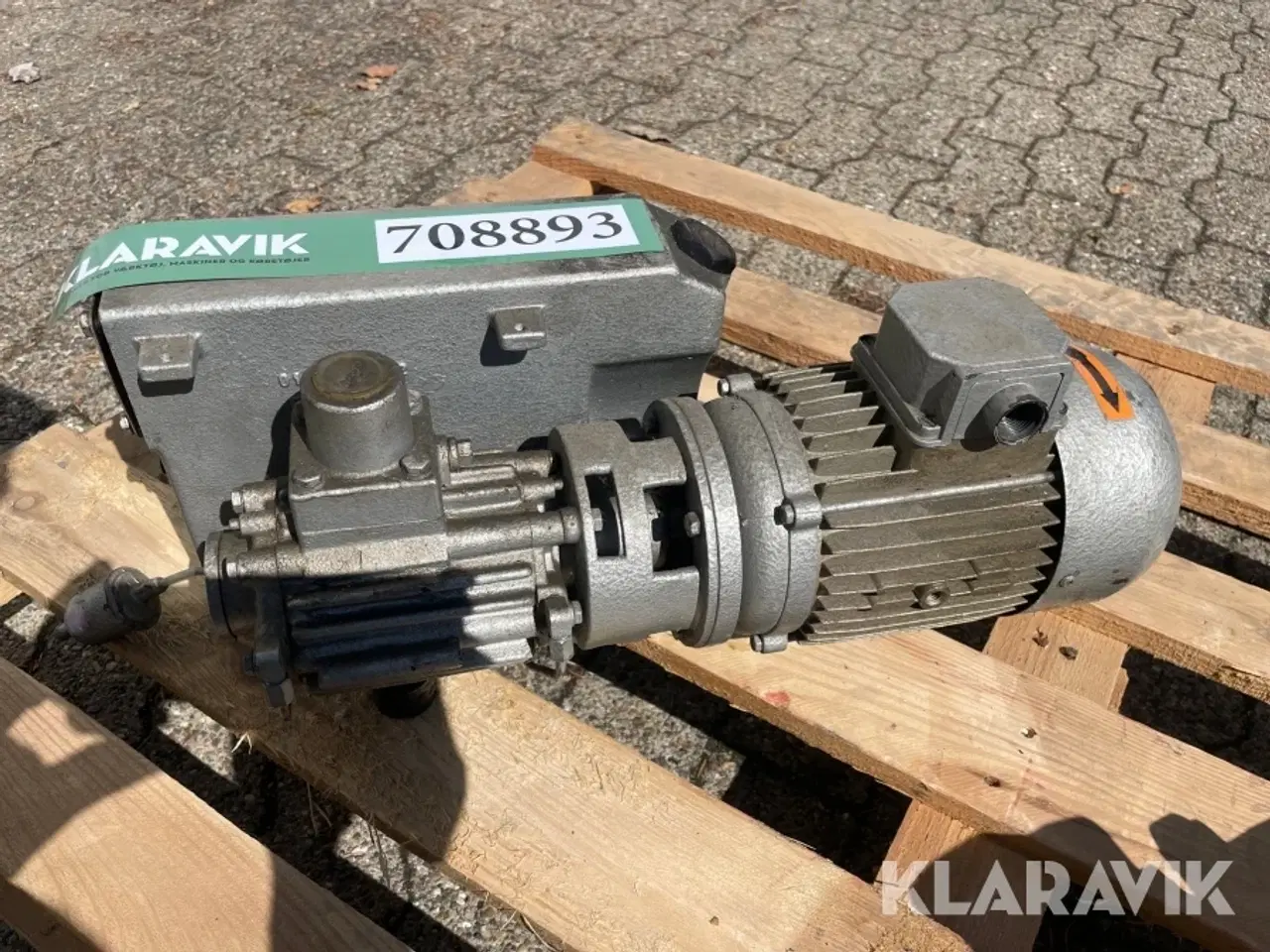 Billede 11 - Pumpe og motor Lafert - busch 16-112