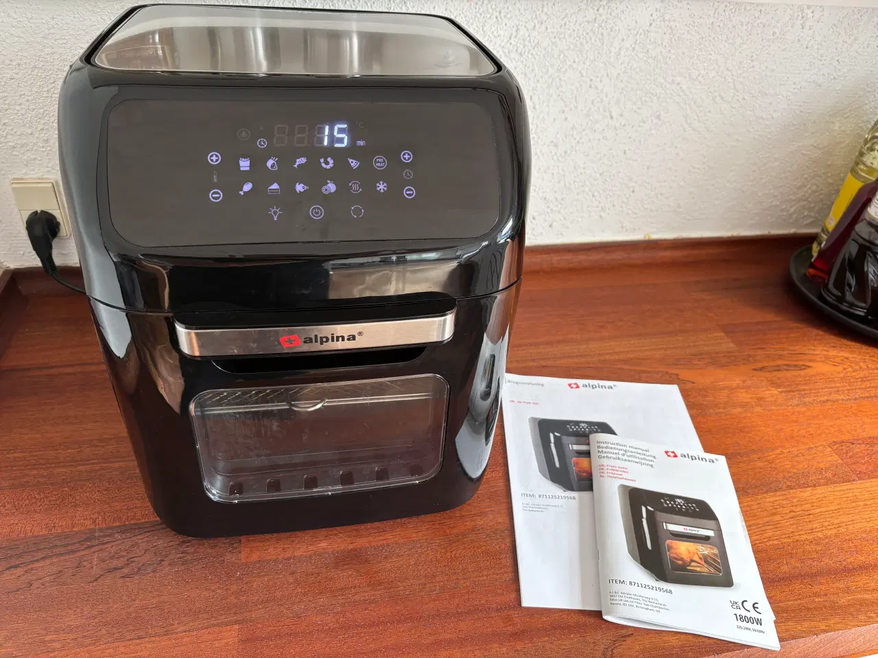 Billede 1 - Alpina airfryer ovn 