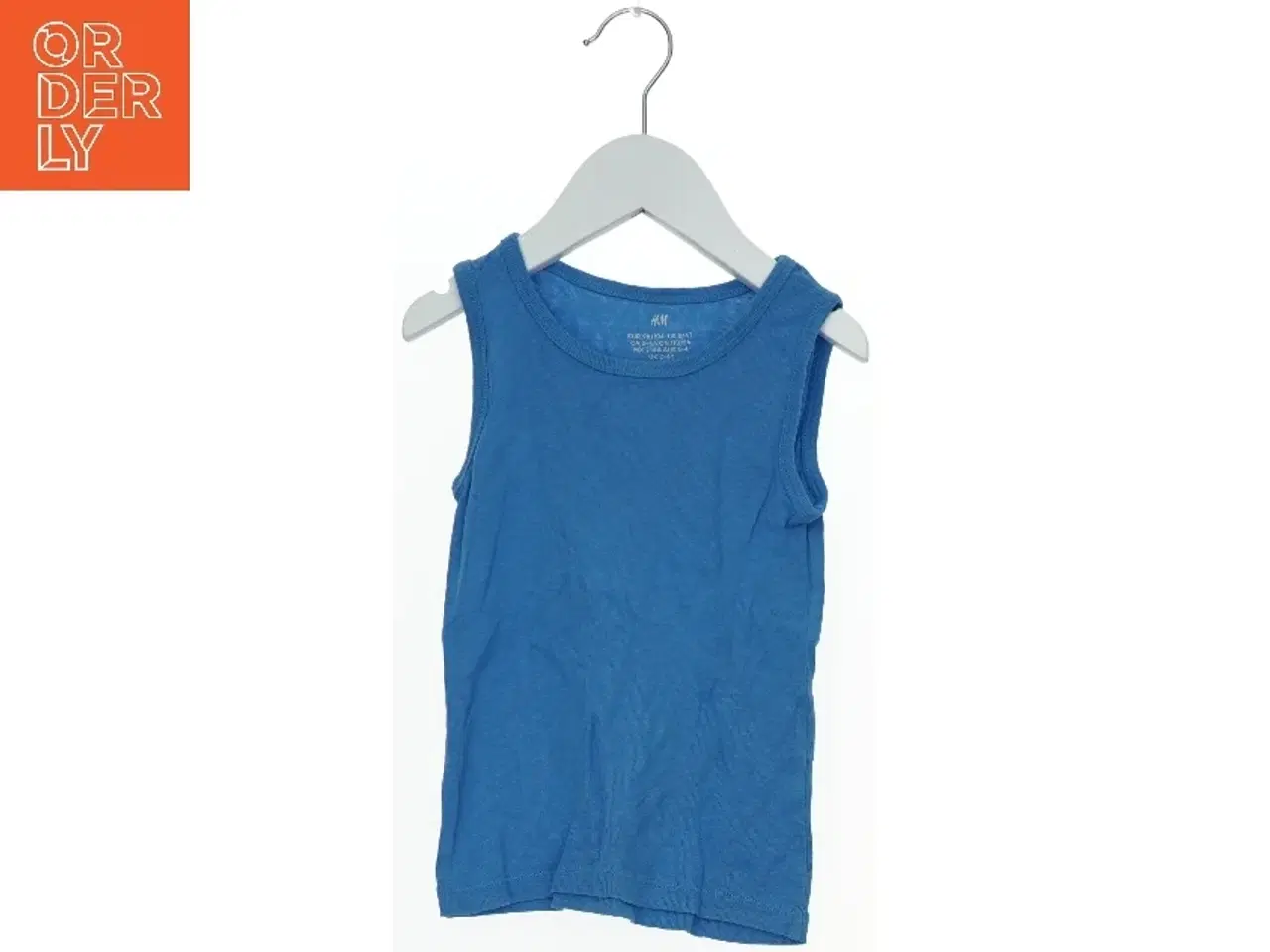 Billede 1 - Blå tanktop fra H&M (str. 98)