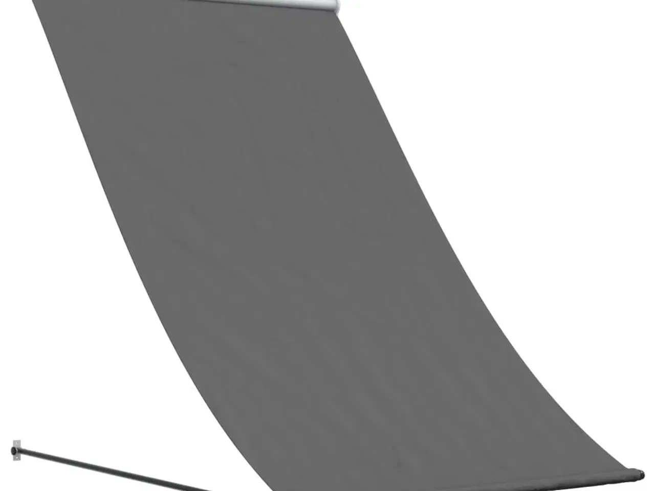 Billede 2 - Markise 150x150 cm sammenrullelig stof og stål antracitgrå