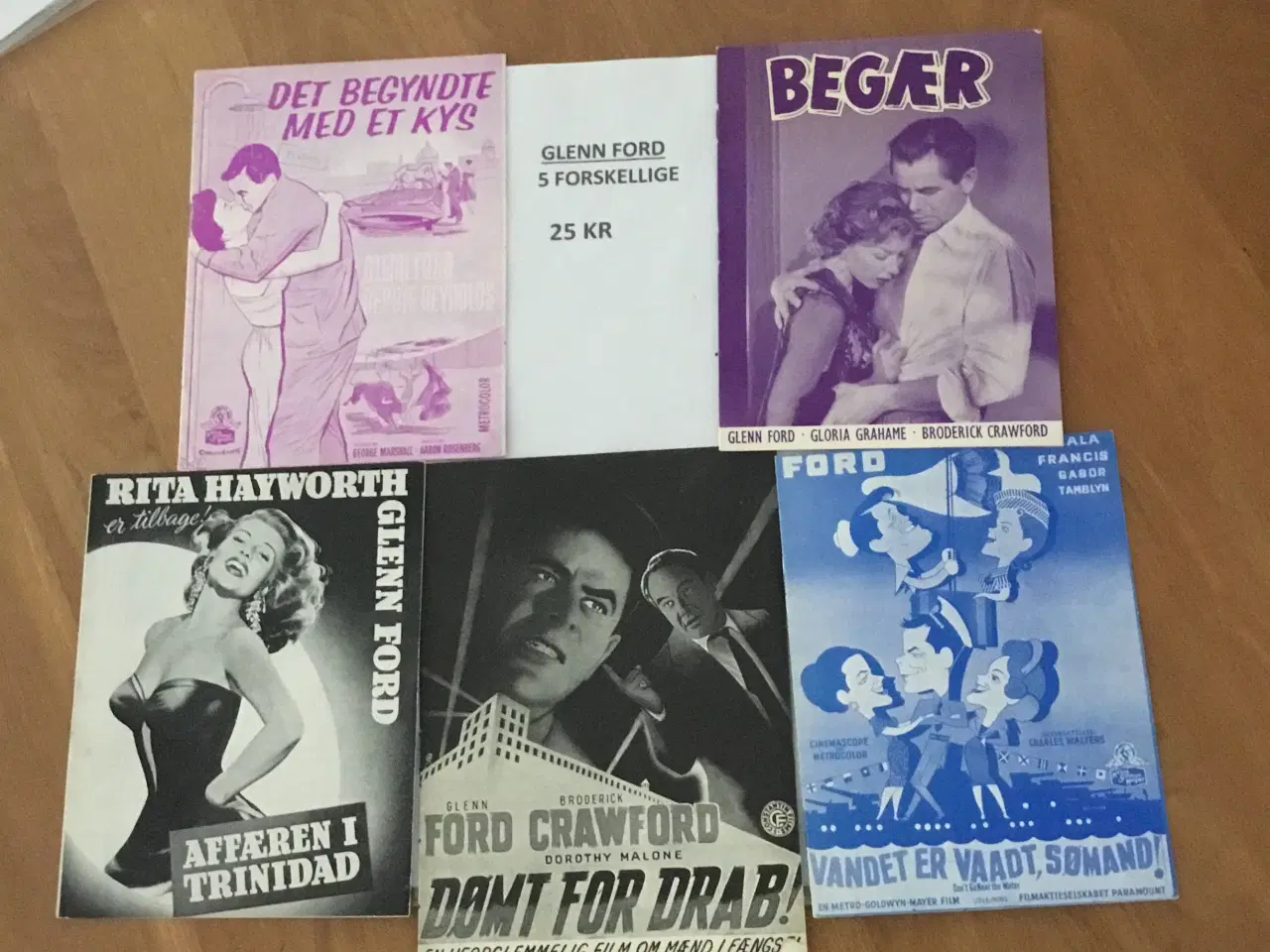 Billede 4 - GLENN FORD “Western” pris pr Lot
