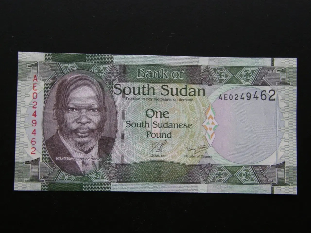 Billede 1 - Syd Sudan (Ny stat) 1 Pound 2011  Unc