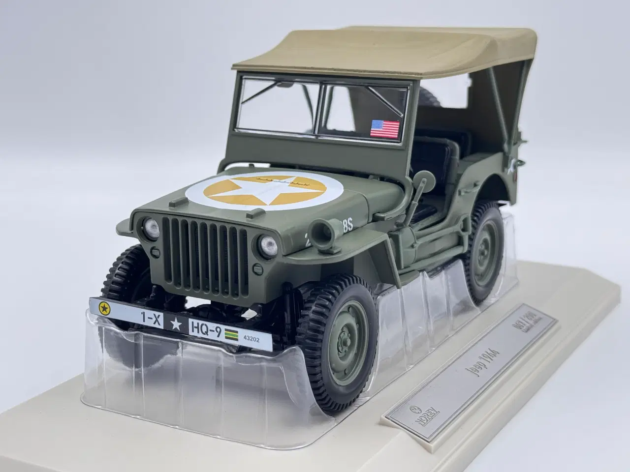 Billede 2 - 1944 Jeep US Army 1st Division infantry D-Day 1:18