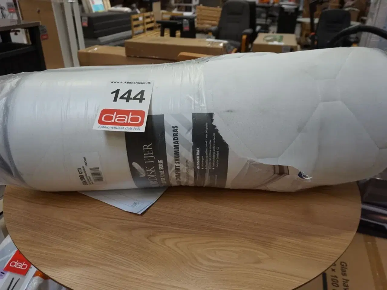 Billede 2 - Nordisk Fjer Comfort skummadras 90x200 cm