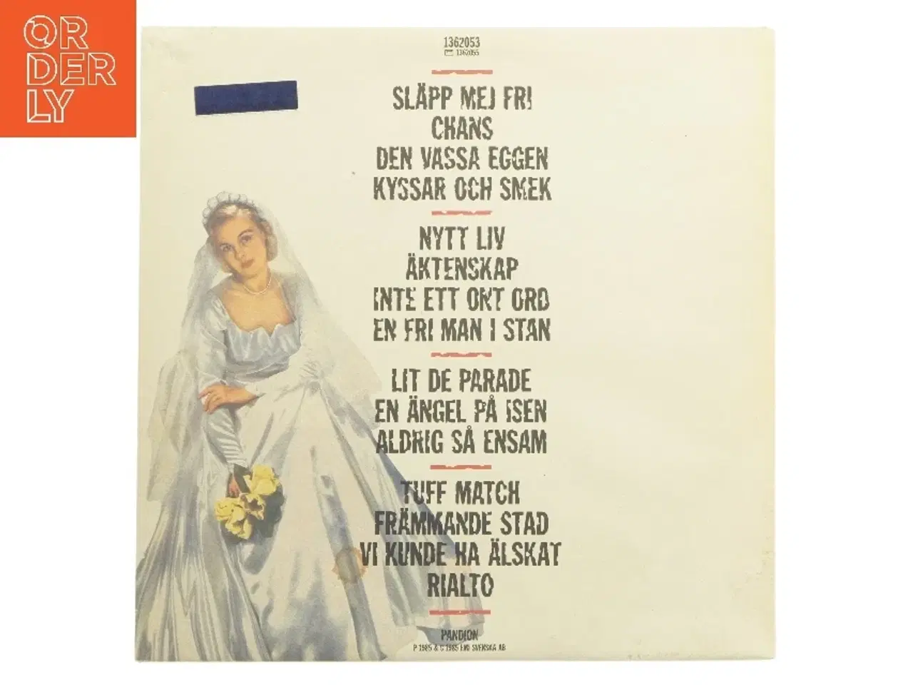 Billede 2 - Ulf Lundell 'Den Vassa Eggen' LP