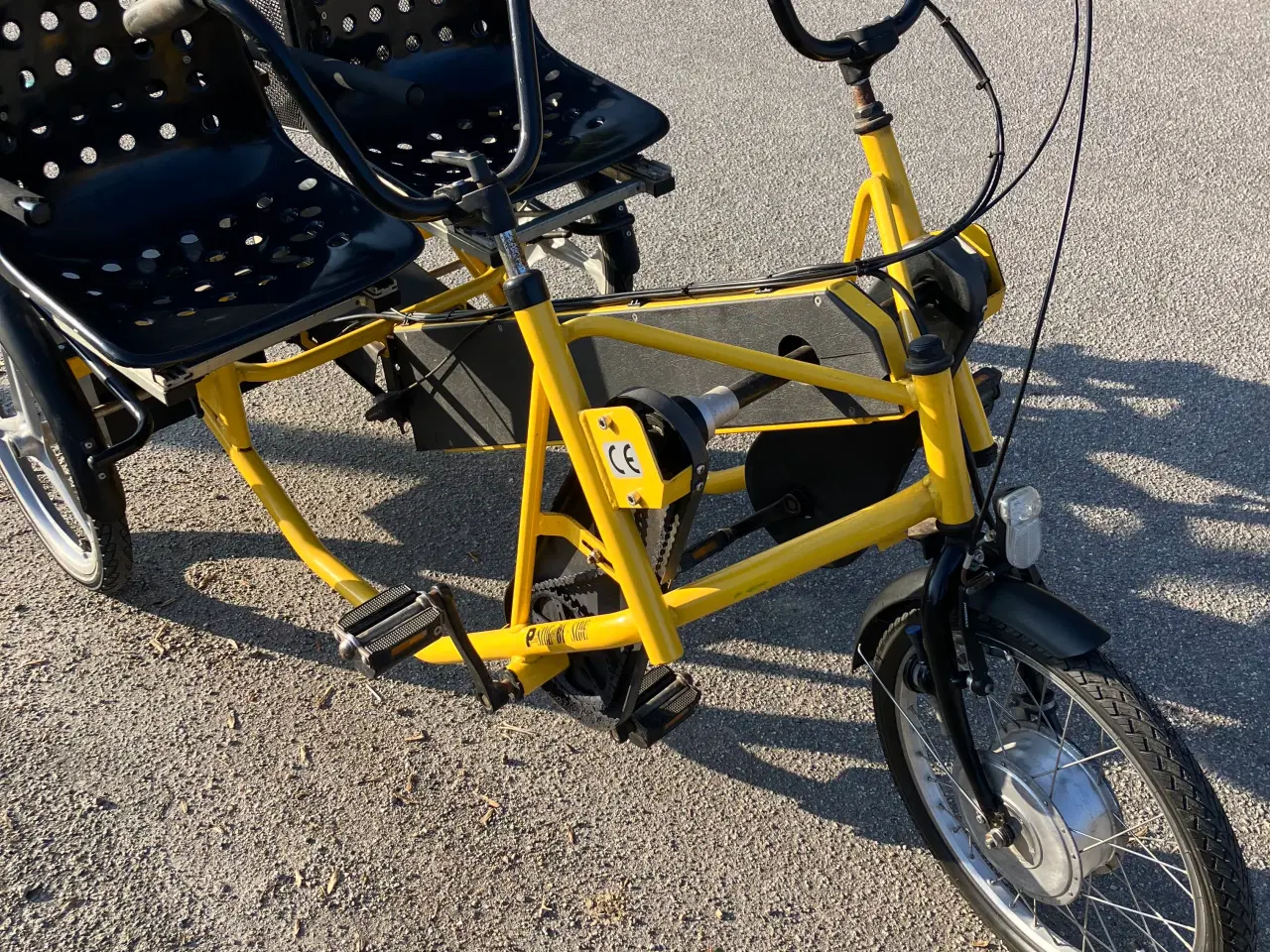 Billede 2 - El-cykel. Side by side. 
