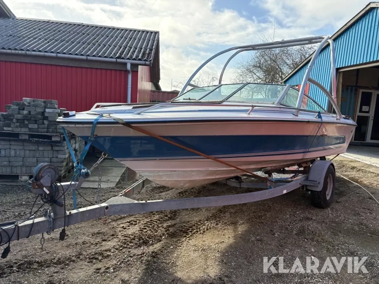 Billede 1 - Båd Sea Ray Monaco 18 fod med oprikkervogn