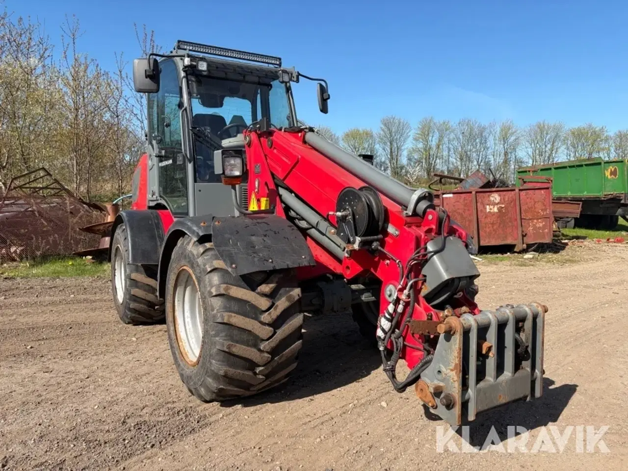 Billede 4 - Hjullæsser Weidemann 5080T RL70 med teleskoparm
