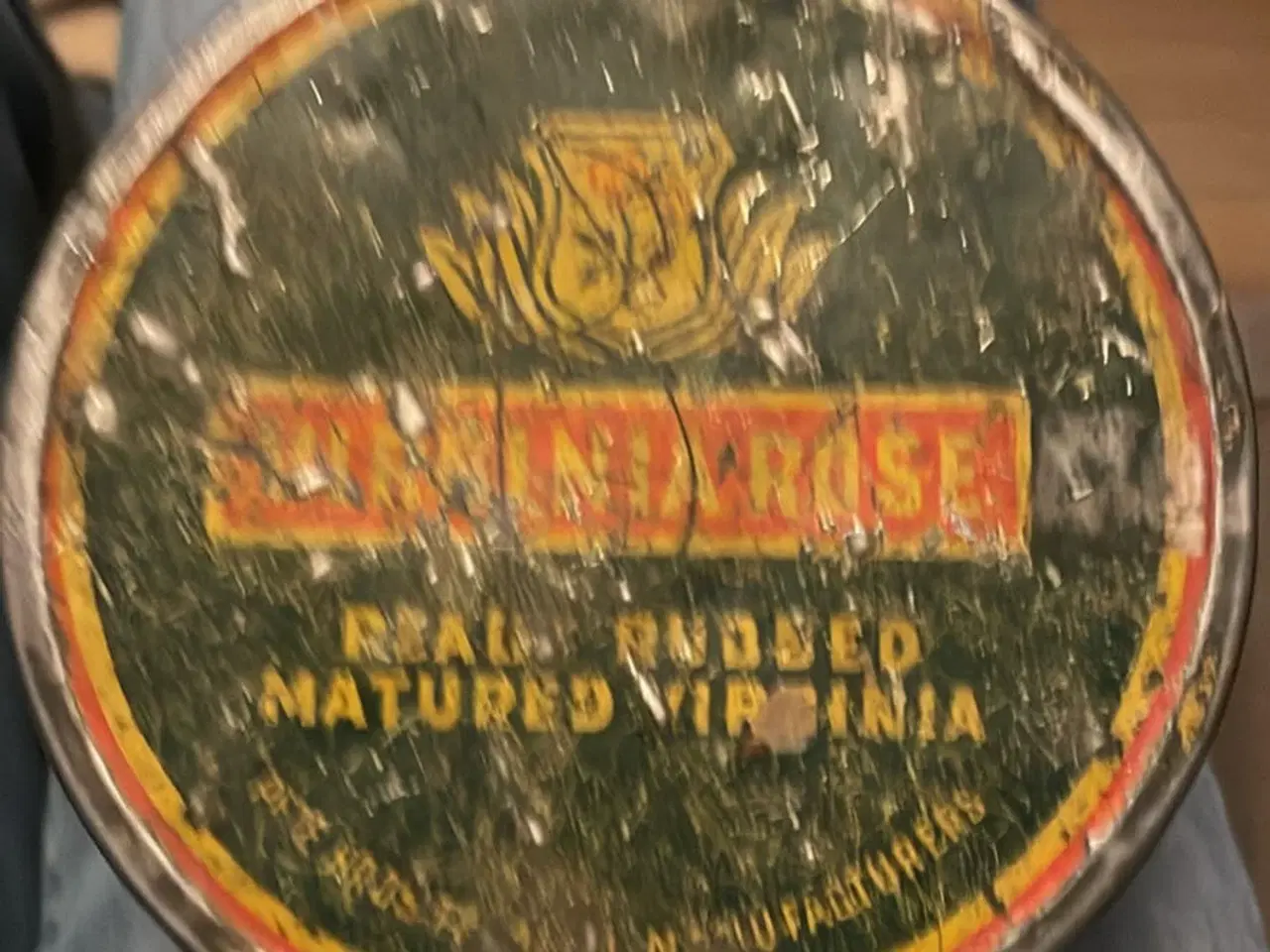 Billede 1 - Retro metal æske/ dåse