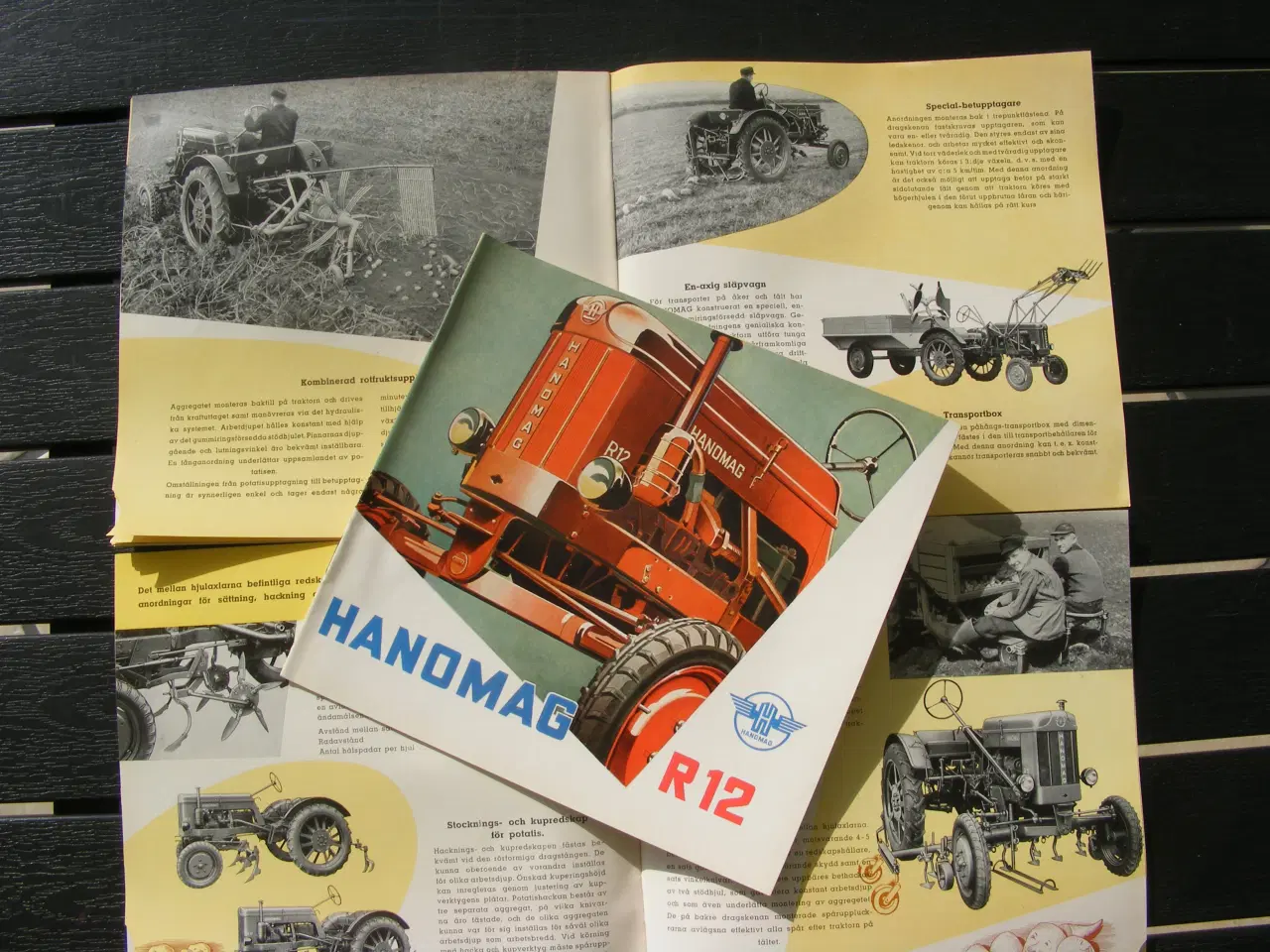 Billede 3 - Hanomag traktorbrochurer