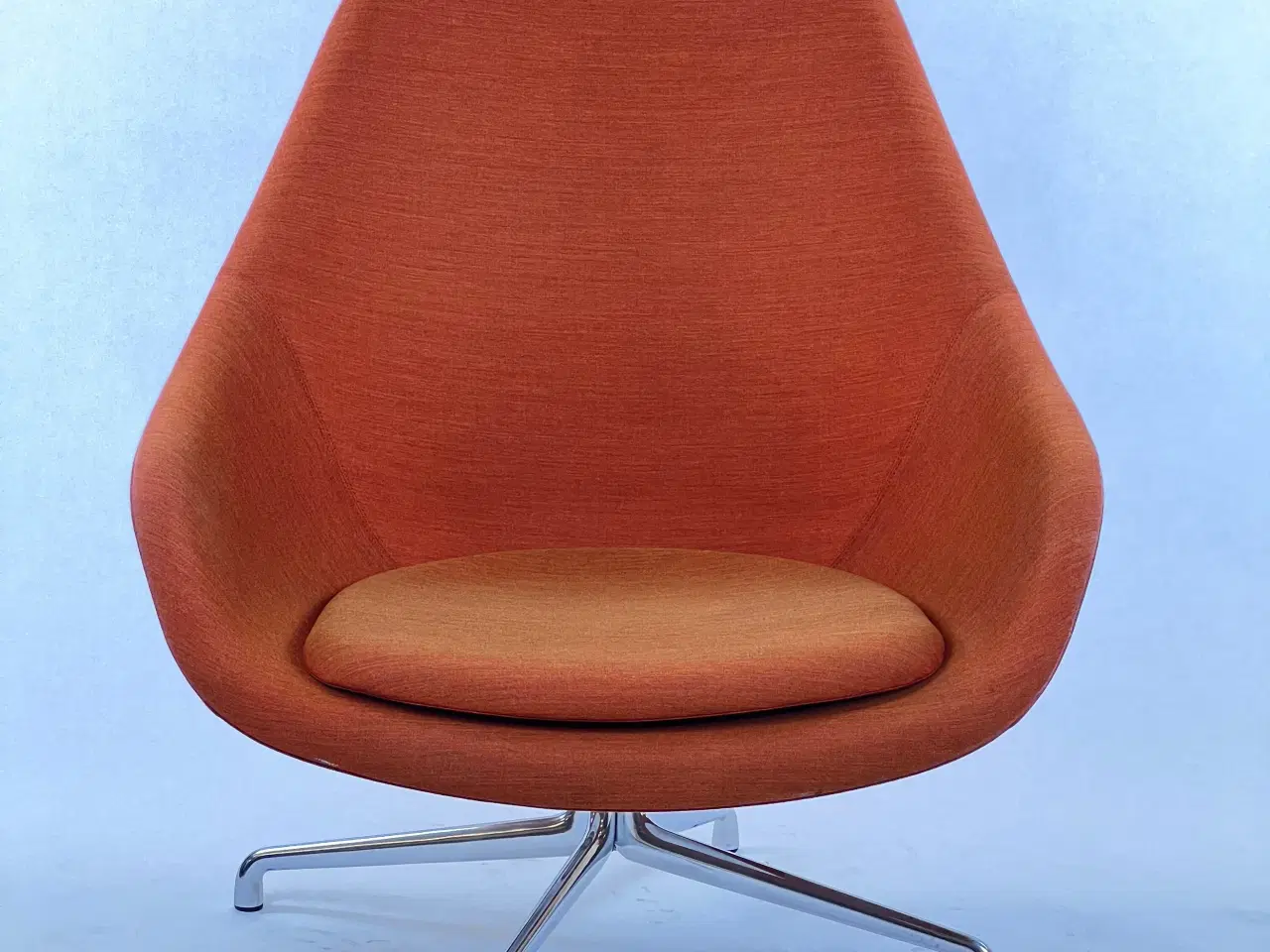 Billede 3 - HAY - About A Lounge 91 høj drejestol (AAL 91), fuldpolstret orange