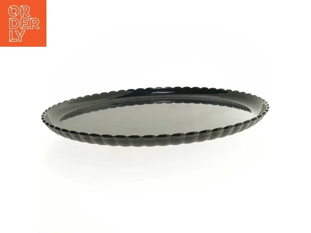 Billede 3 - Sort tærtefad (str. 33 cm)