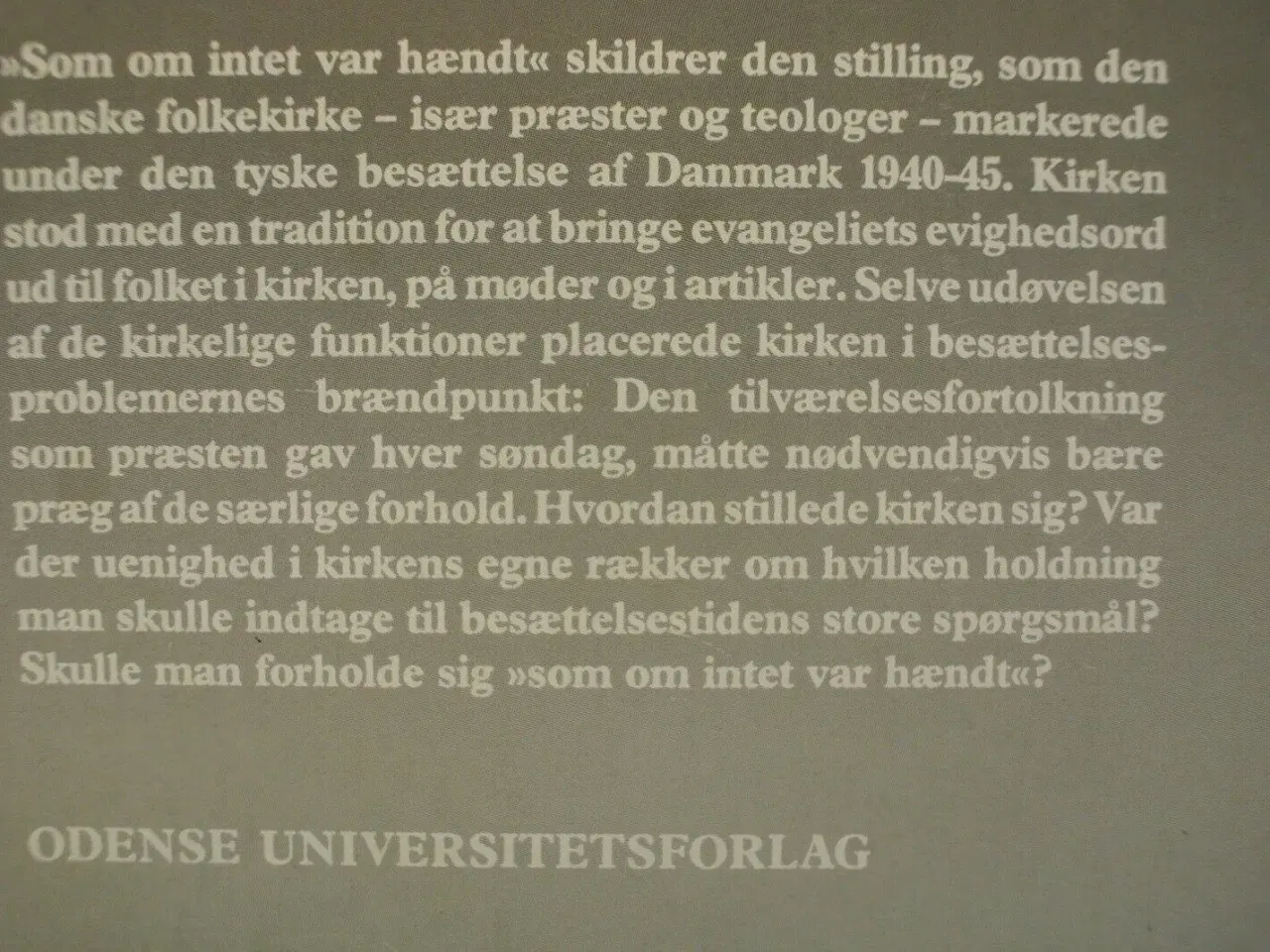 Billede 4 - som om intet var hændt - den danske folkekirke und