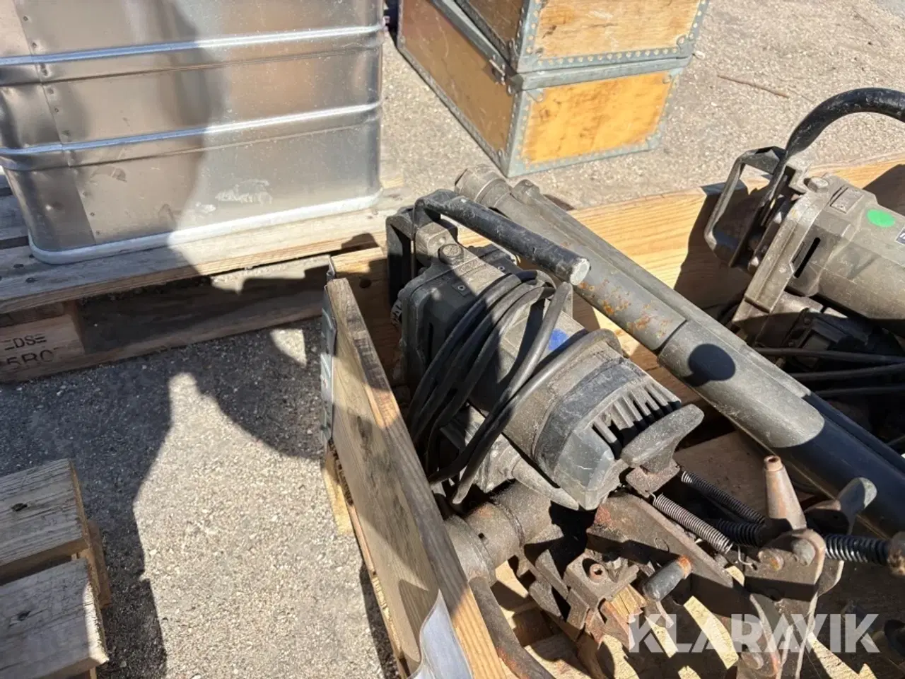 Billede 5 - Lot med Kapsav, Skinneboremaskine, cembre skinneboremaskine Geismar, Husqvarna