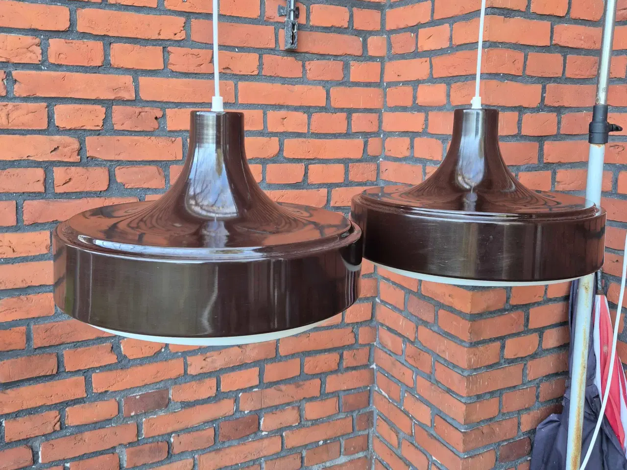 Billede 1 - Lækre chokoladebrune retrolamper 