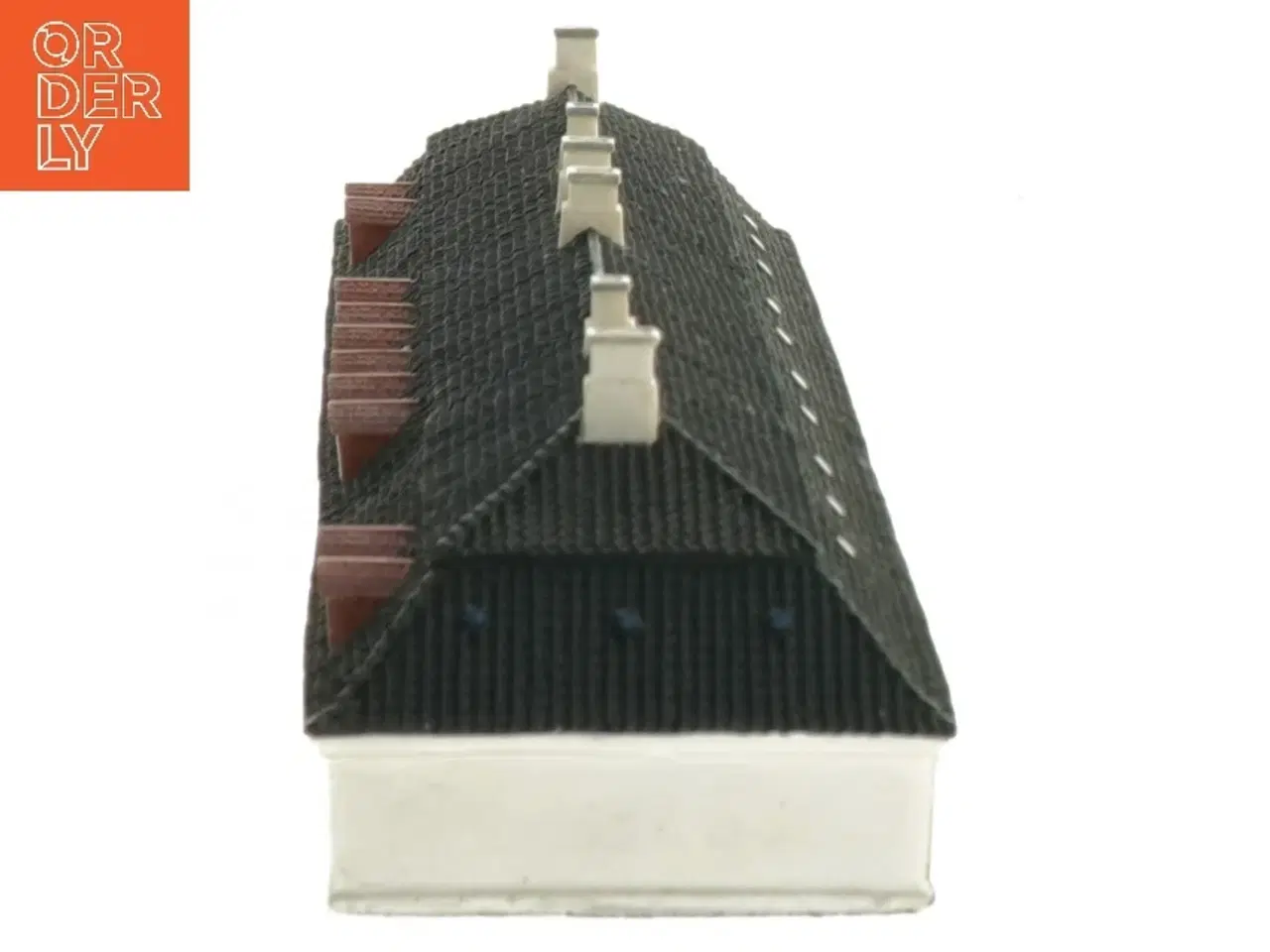 Billede 2 - Model af bygning fra Trip Trap (str. 27x7x6 cm)