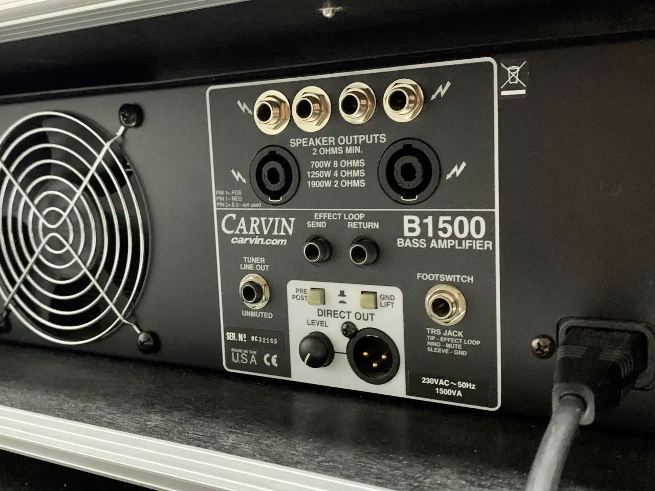 Billede 6 - Carvin B1500 basforstærker