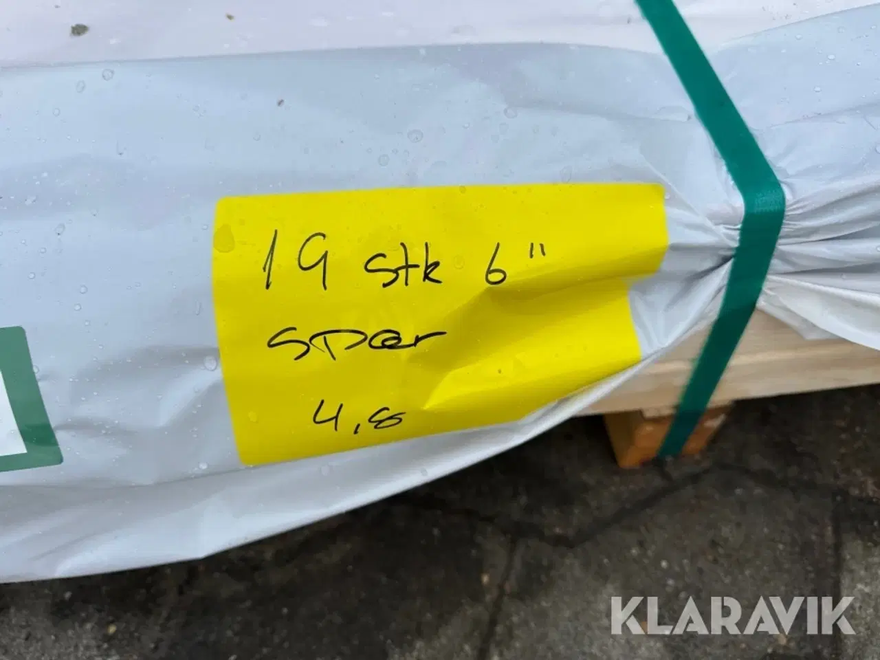 Billede 10 - Konstruktionsbrædder/Spær 19 styk Norlund C24