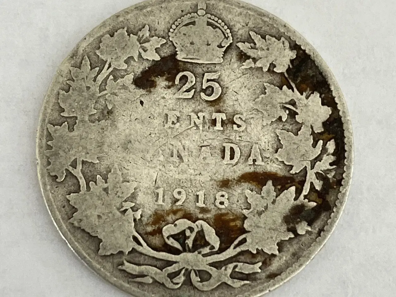 Billede 1 - 25 Cents Canada 1918