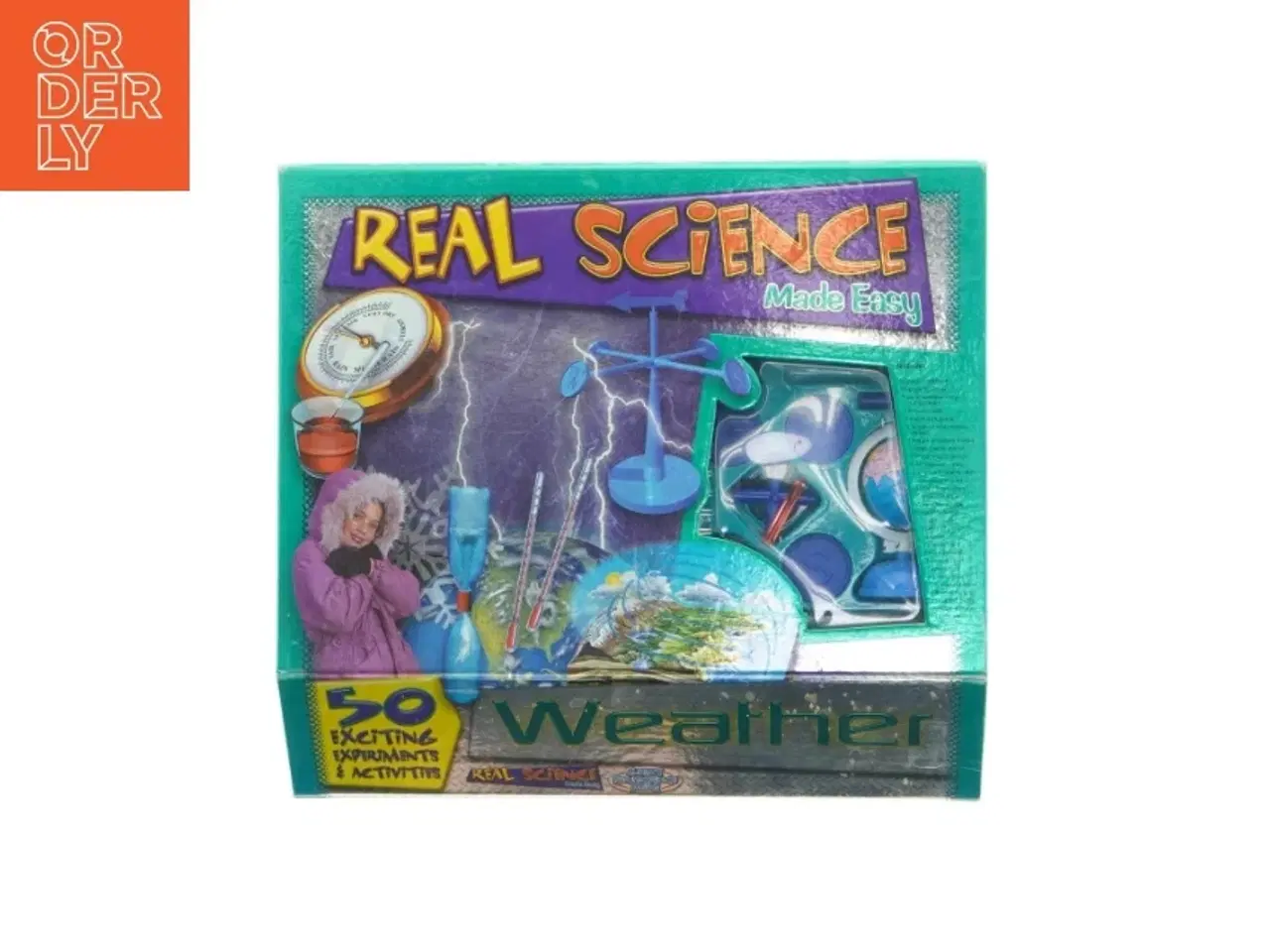 Billede 1 - Vejrvidenskabeligt eksperiment sæt (str. 31 x 28 cm)