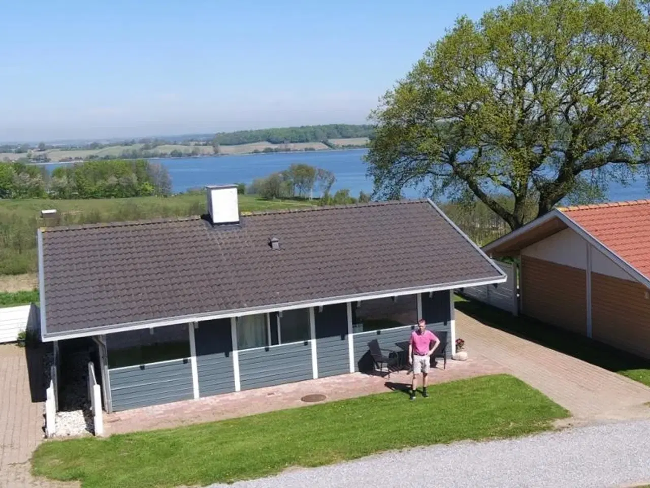 Billede 2 - DR�MMEUDSIGT. Omr�dets flotteste panorama ! S�rdeles familieegnet. Fantastisk udsigt over Lilleb�lt.