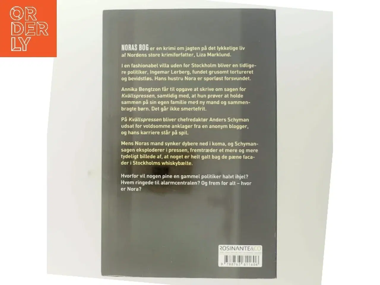 Billede 3 - Noras bog : krimi af Liza Marklund (Bog)