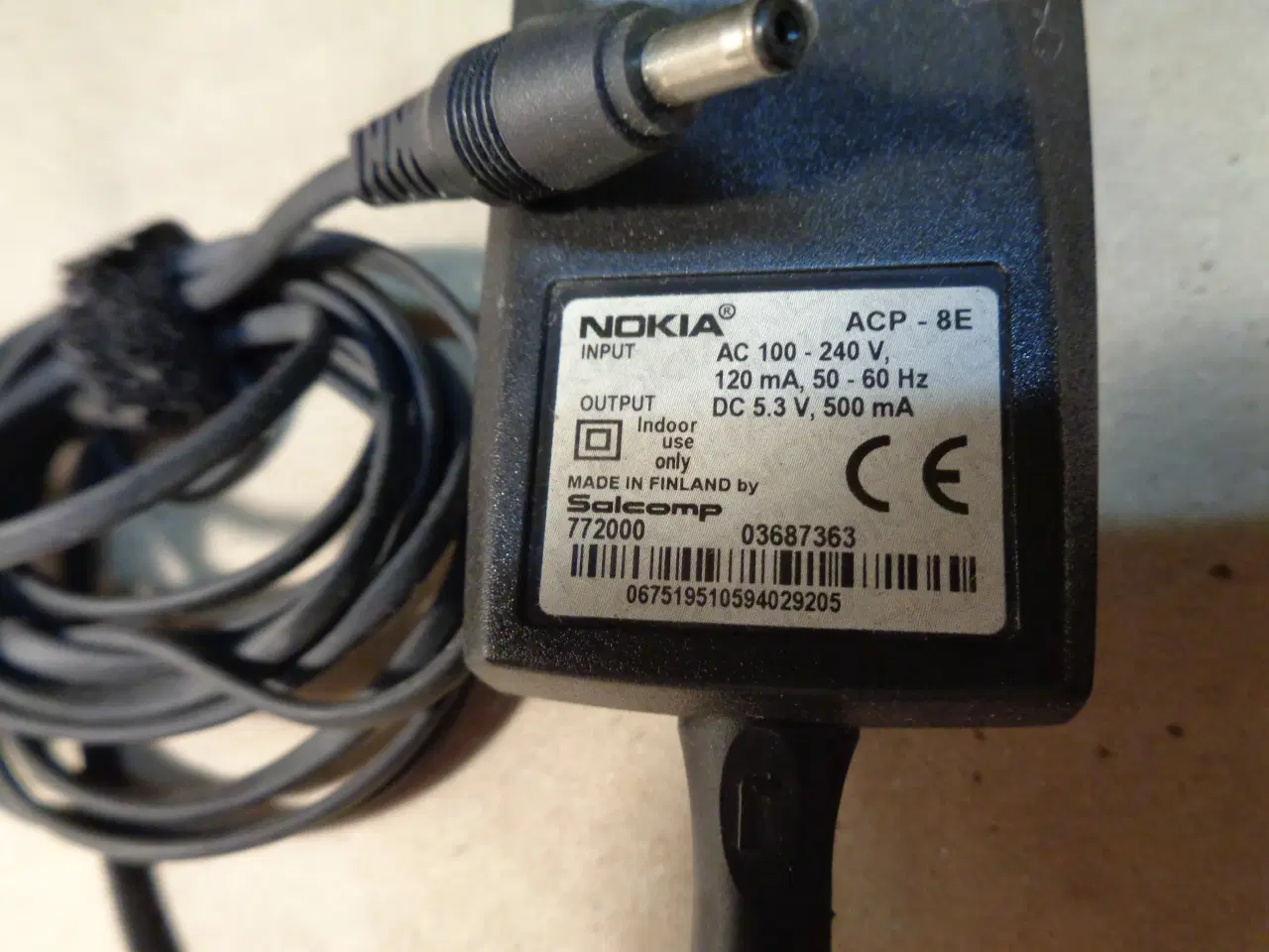 Billede 3 - Oplader, Nokia, Motorola, Ericsson,Samsung,Dancall