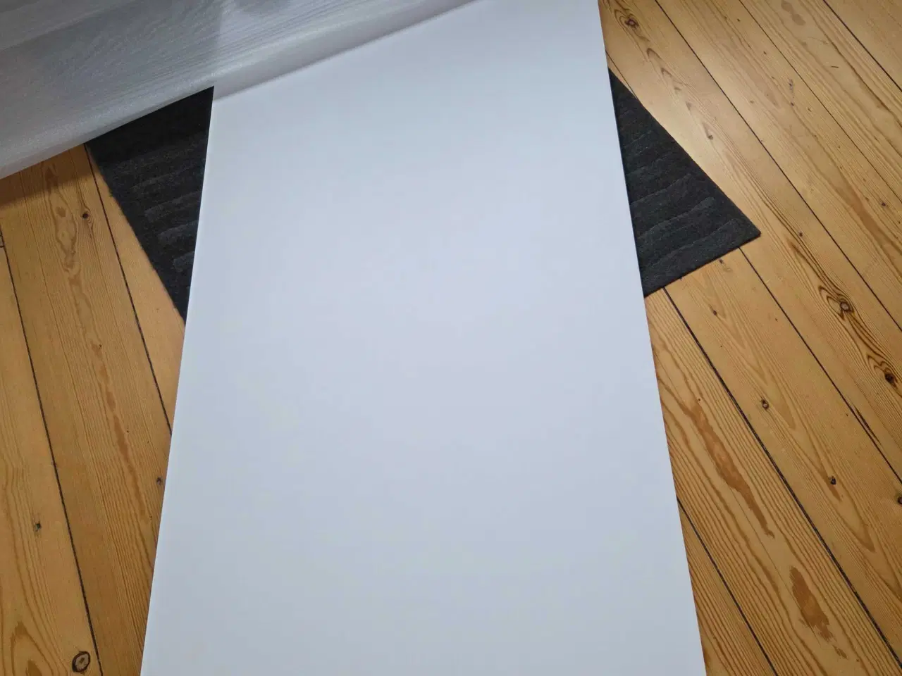 Billede 1 - Hvid laminat Bordplade 100x50 cm