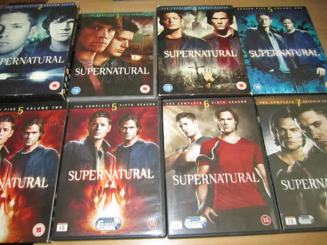 Billede 1 - SUPERNATURAL. 8 x Bokse.