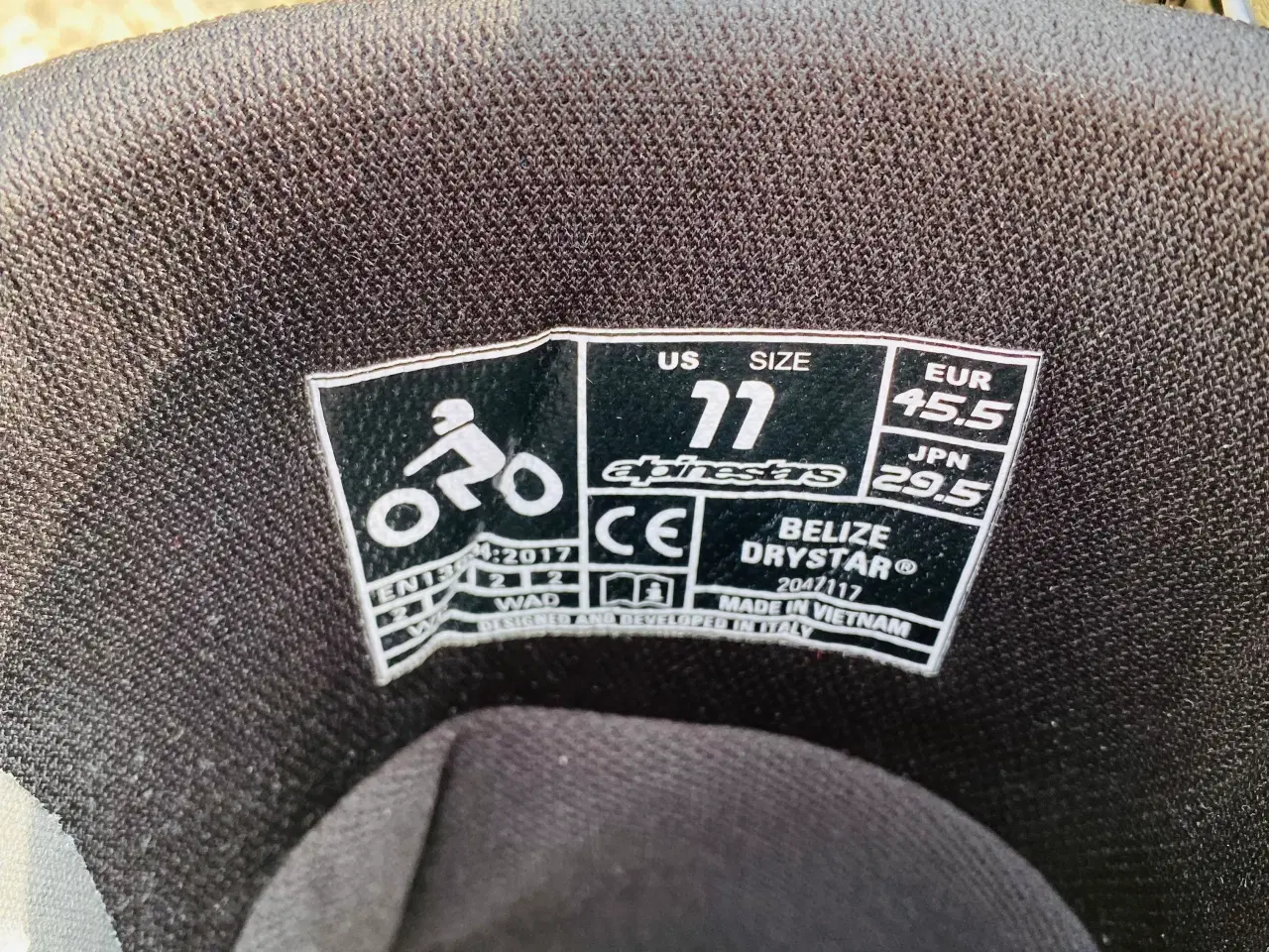 Billede 4 - Alpinestars Belize Drystar MC støvle