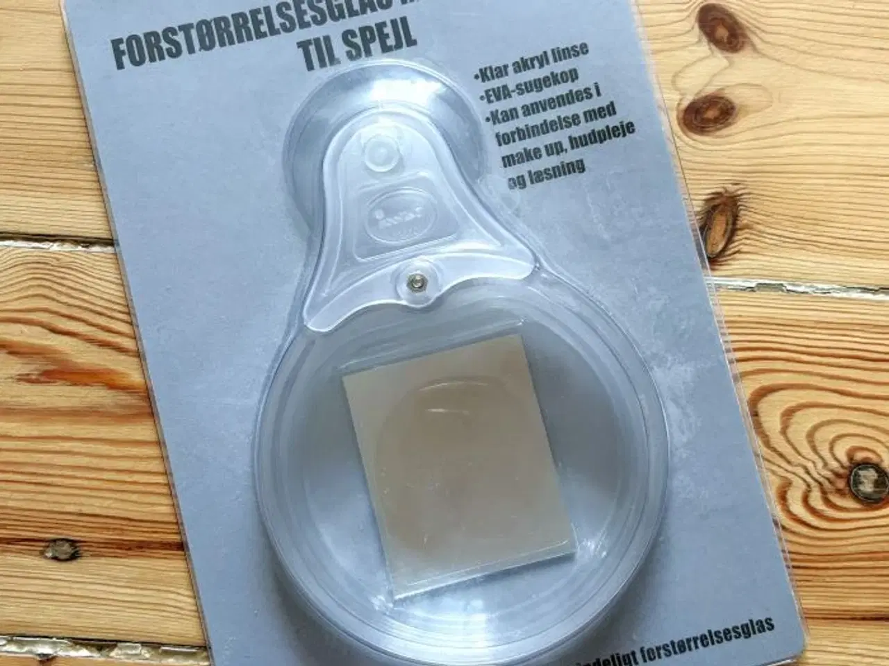 Billede 1 - Forstørrelse til spejlet. Supernem montering.