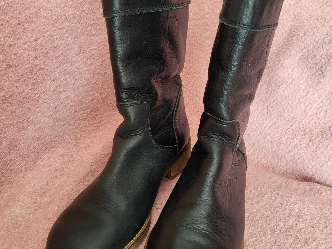 Billede 3 - Samsøe & Samsøe støvler m plysfoer