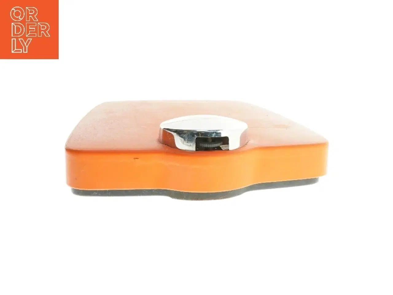 Billede 2 - Retro personvægt i orange fra Krups (str. 28,5x27,5 cm)
