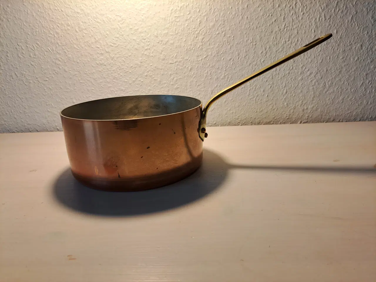 Billede 1 - Kobberkasserolle