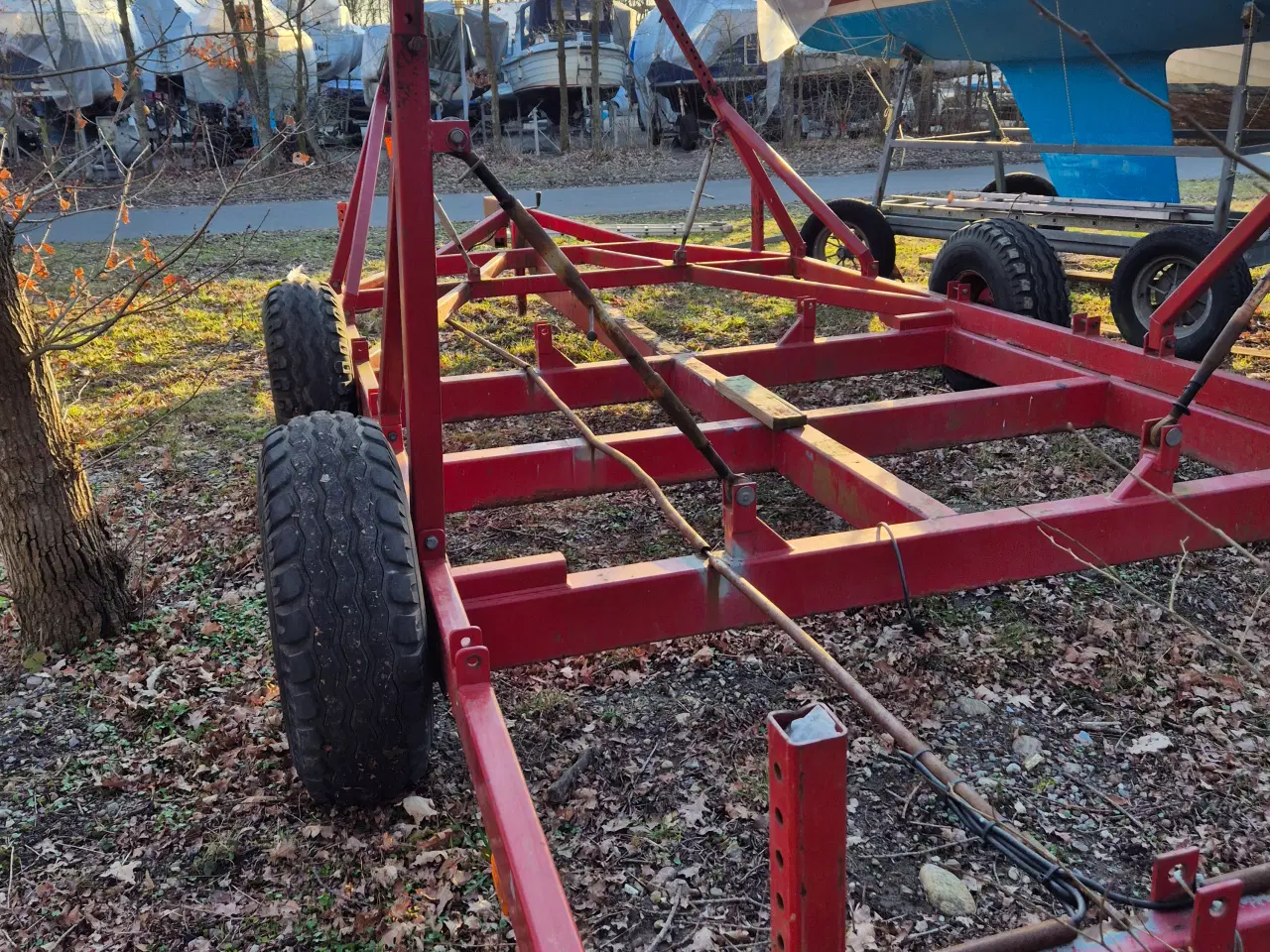 Billede 5 - Bred kraftig bådvogn til stor sejl- eller motorbåd