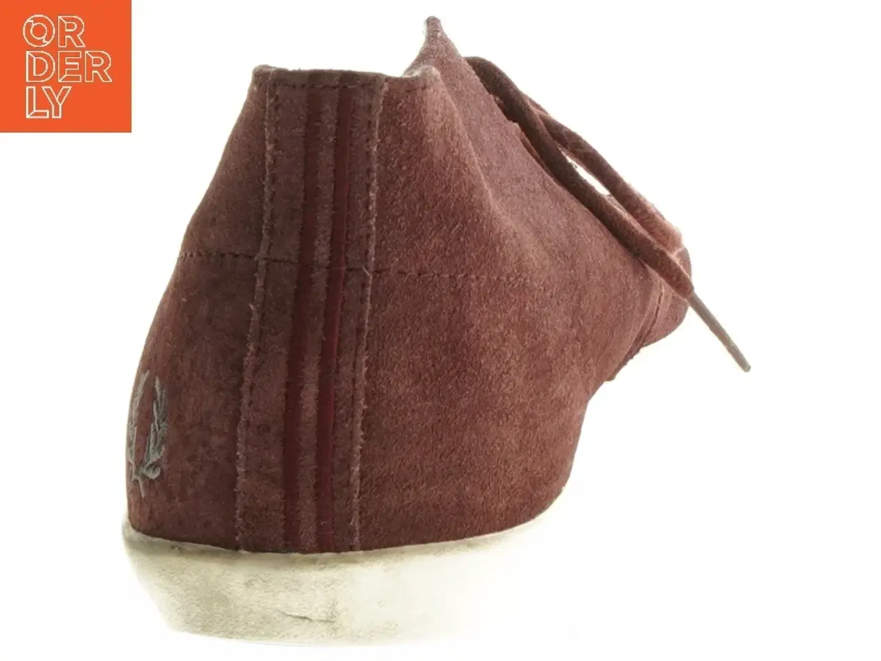 Billede 4 - Brune Fred Perry ruskindssko (str. 46)