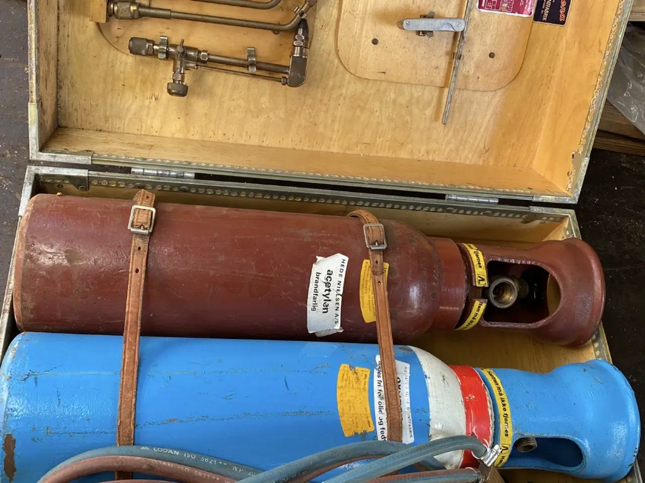 Billede 2 - 5 kg gas og ilt sæt komplet med indhold 