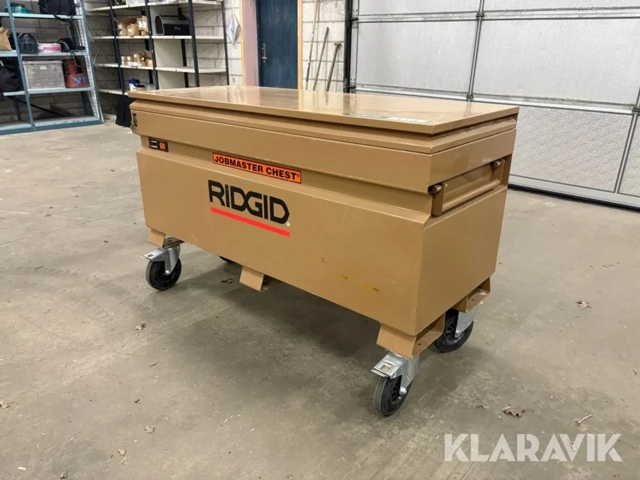 Billede 1 - Opbevaring/værktøjs kasse Rigid 60R med lås og nøgle