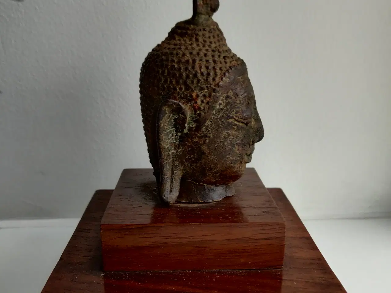 Billede 2 - Buddha hoved fra Thailand - antikt