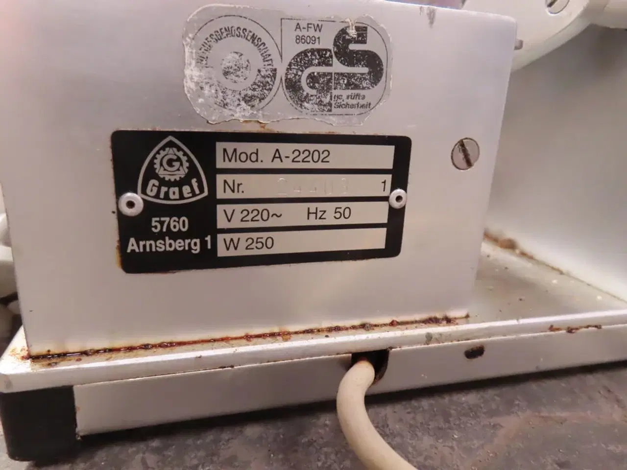 Billede 2 - Pålægsmaskine GRAEF A-2202