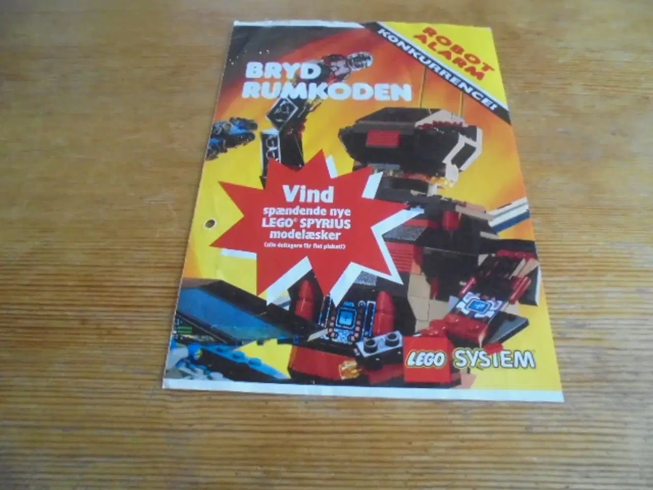 Billede 1 - Gammel LEGO konkurrence-folder  