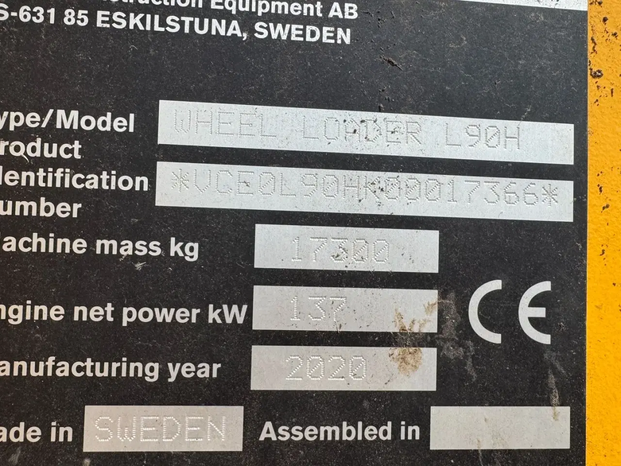 Billede 15 - Volvo L 90 H KUN 5400 TIMER OG LANG BOM!