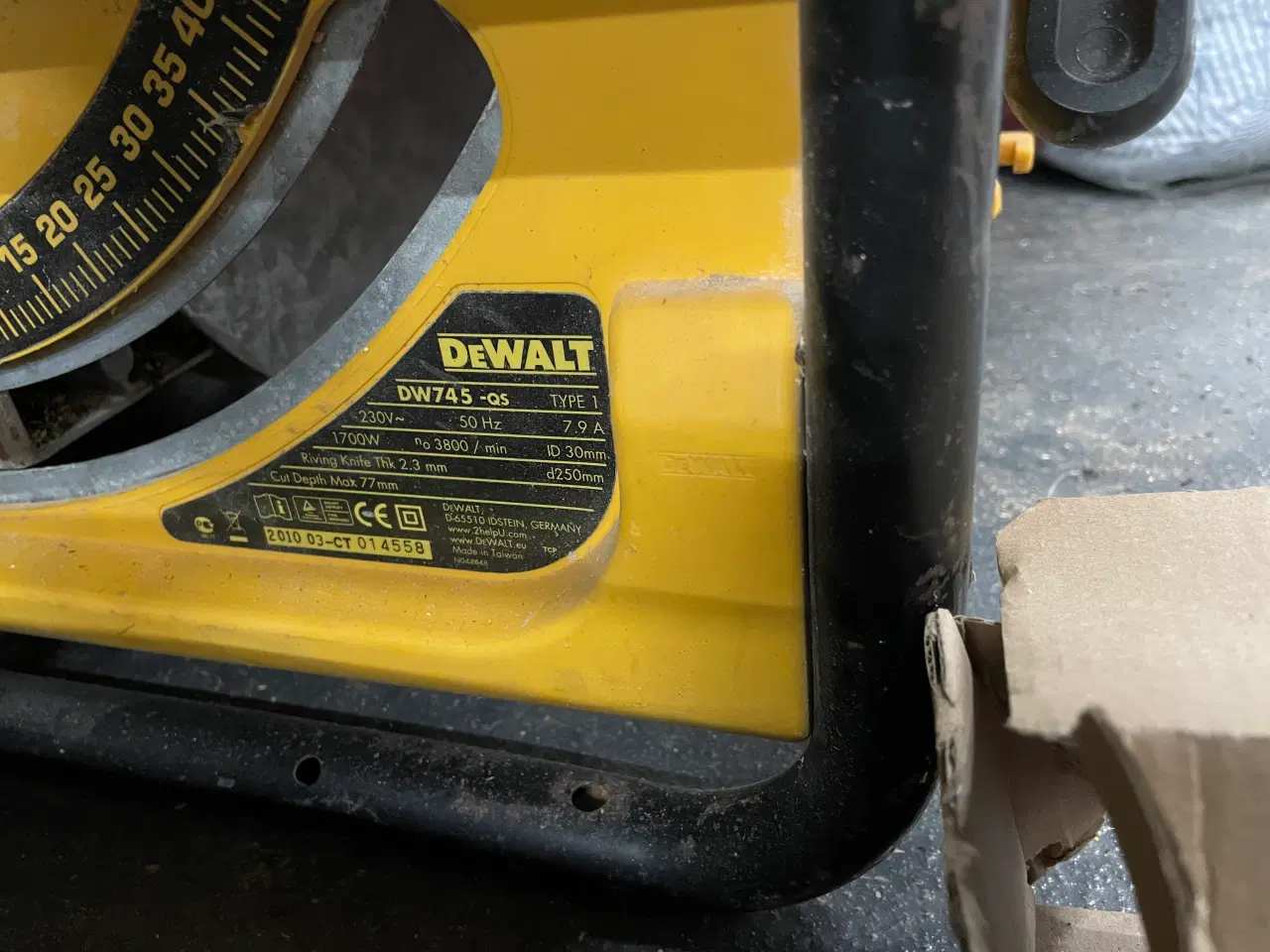 Billede 2 - DeWalt bordsav