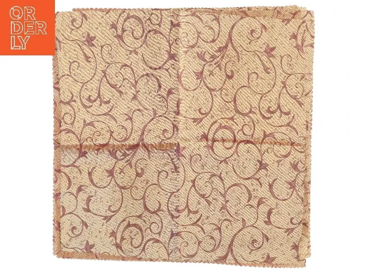 Billede 2 - Broderede servietter (str. Cirka 45 x 45 cm)