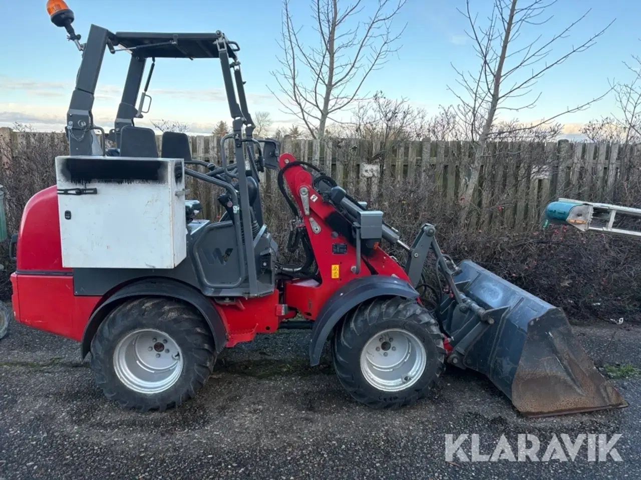 Billede 3 - Minilæsser Weidemann eHoftrac 1160 med skovl