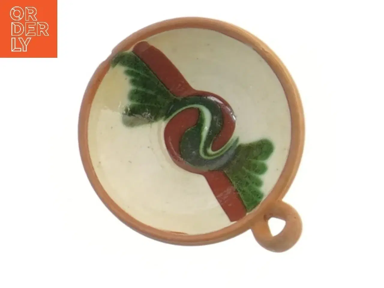 Billede 2 - Lille keramikskål med hank (str. 8,5x3 cm)