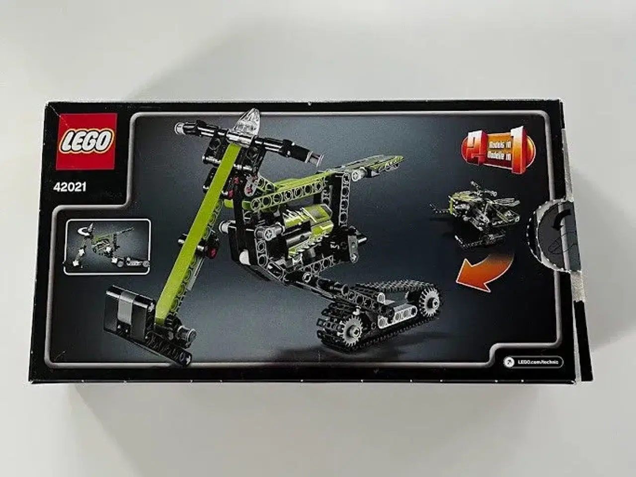 Billede 2 - LEGO Technic 42021 - Snescooter