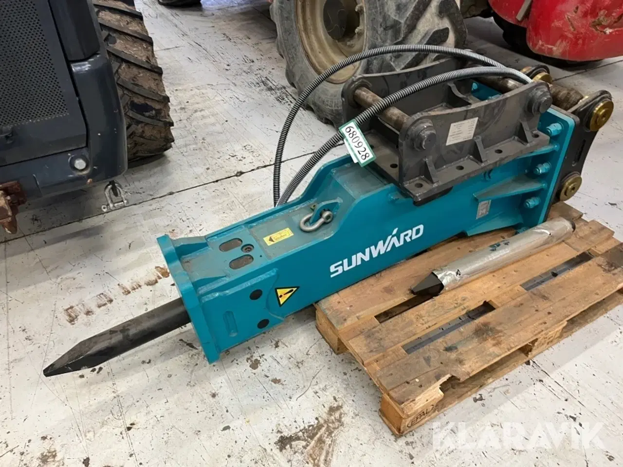 Billede 1 - Hydraulikhammer Sunward SWRG085H