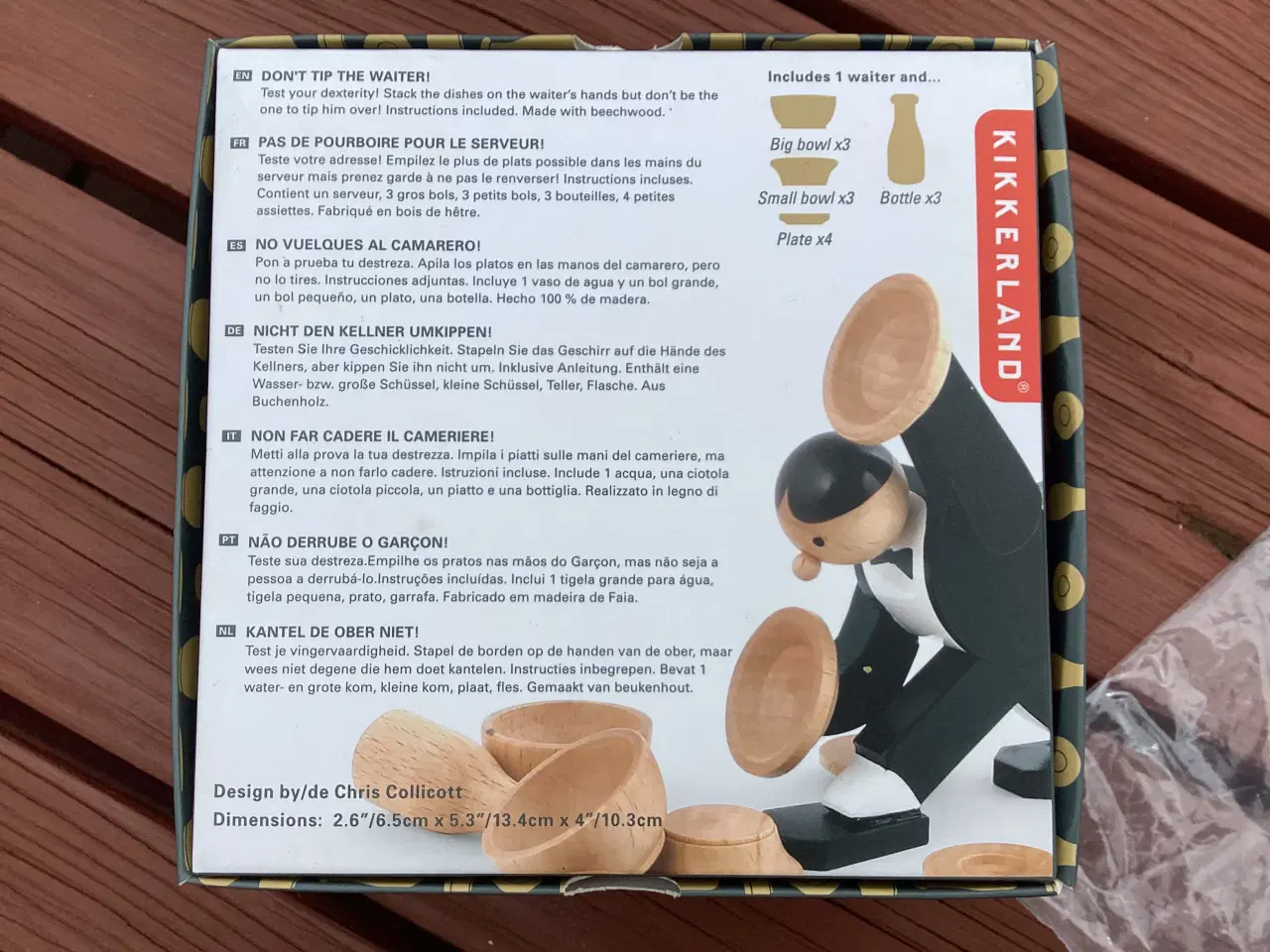 Billede 4 - Sjovt spil dont tip the waiter i træ